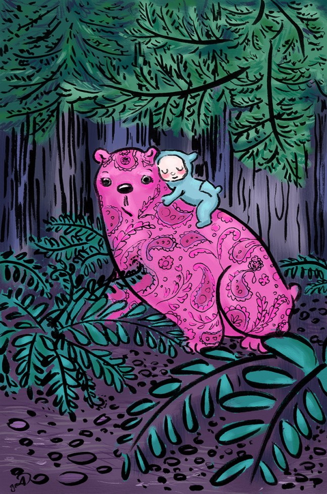 Paisley Bear and Squishy Baby Go Wandering